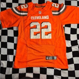 Nike adult Orange Cleveland Football Jersey
